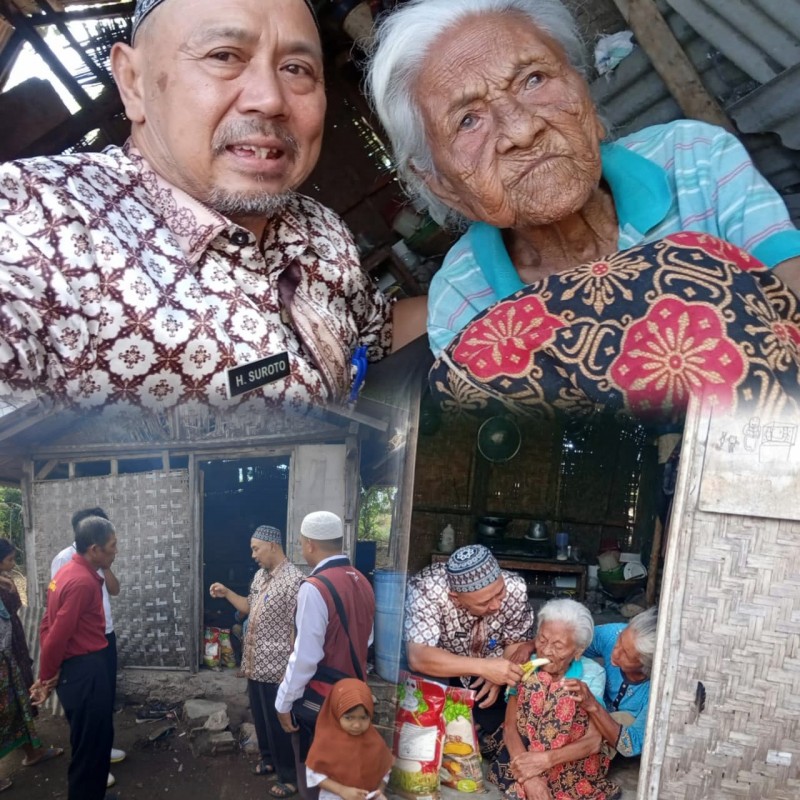 Repon Cepat Kadis Sosial Lotim, H. Suroto saat Mengunjungi Warga Kecamatan Jerowaru yang Viral di Medsos dan Butuh Bantuan pada Jumat